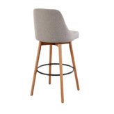 Marcel Upholstered 30" Fixed-Height Barstool - Set of 2