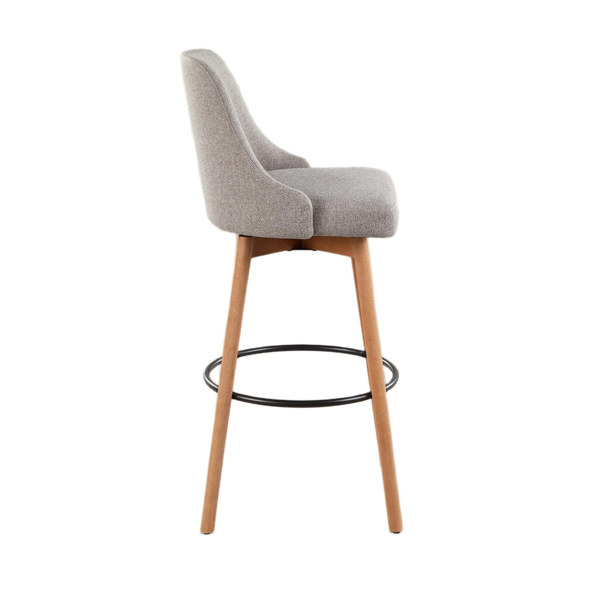 Marcel Upholstered 30" Fixed-Height Barstool - Set of 2