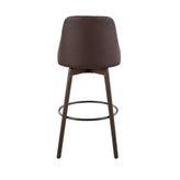 Marcel Upholstered 30" Fixed-Height Barstool - Set of 2