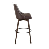 Marcel Upholstered 30" Fixed-Height Barstool - Set of 2