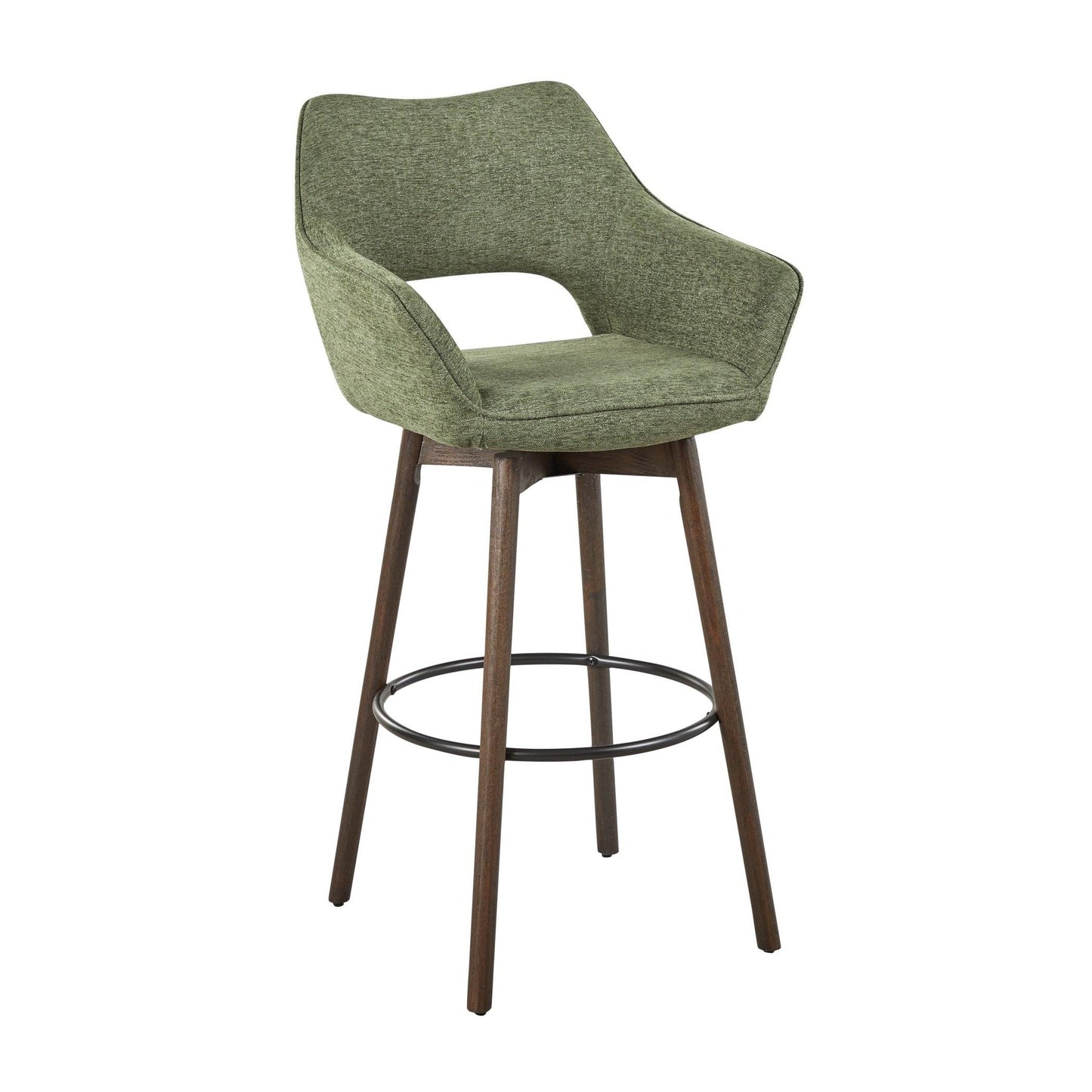 Mustang 30" Fixed-Height Barstool - Set of 2