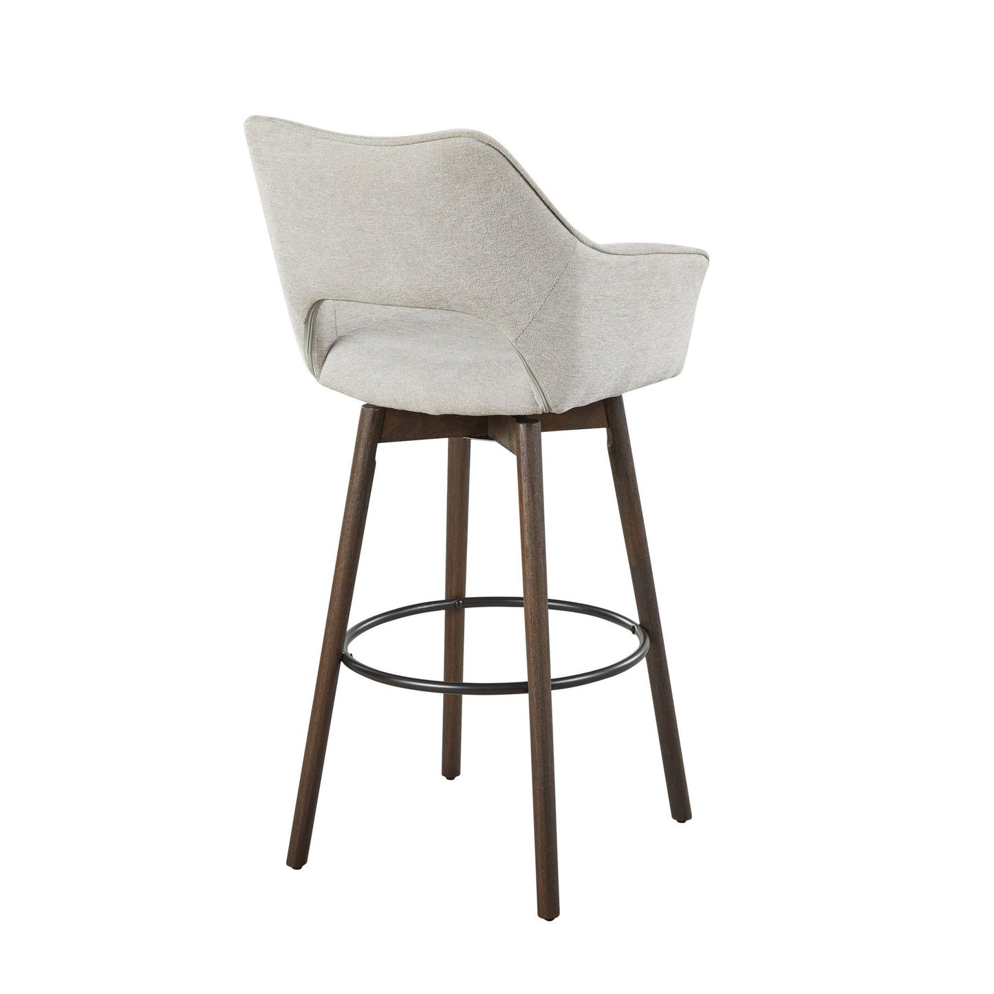 Mustang 30" Fixed-Height Barstool - Set of 2
