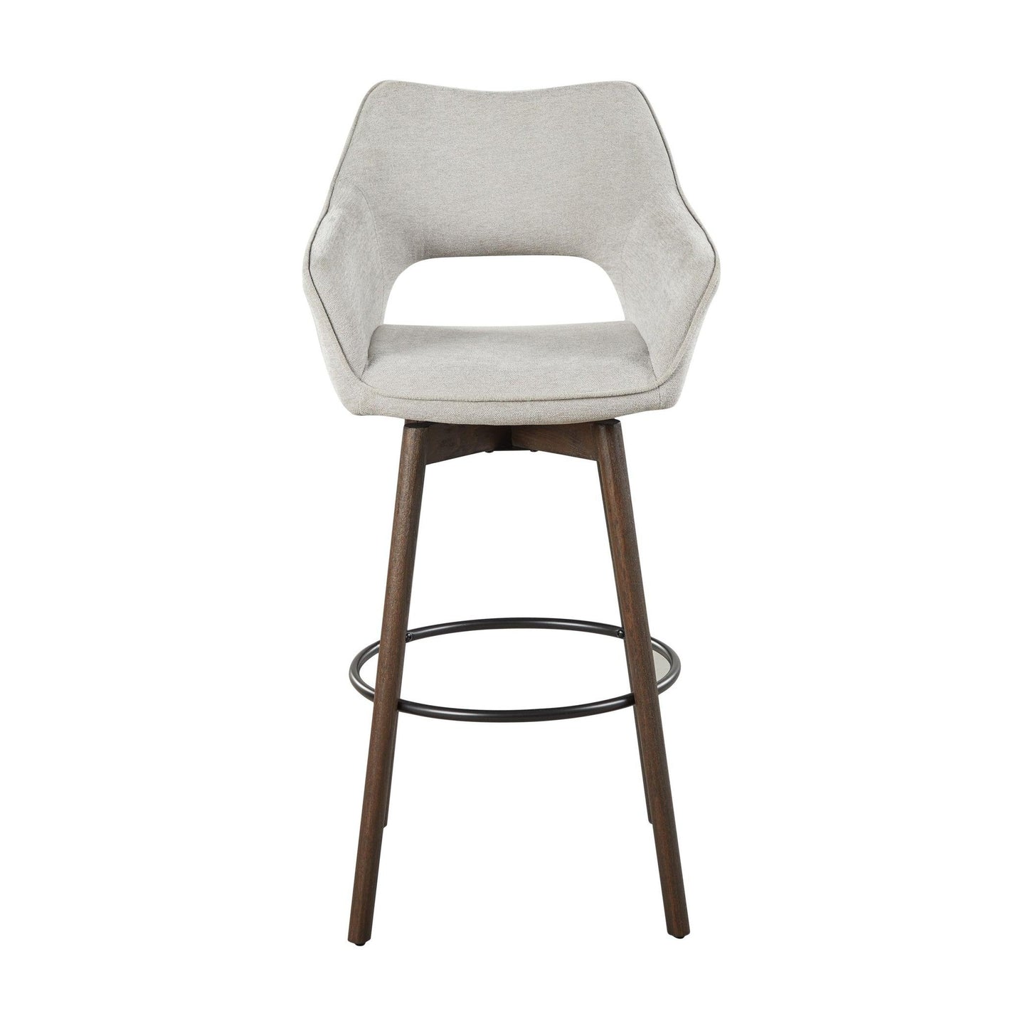Mustang 30" Fixed-Height Barstool - Set of 2
