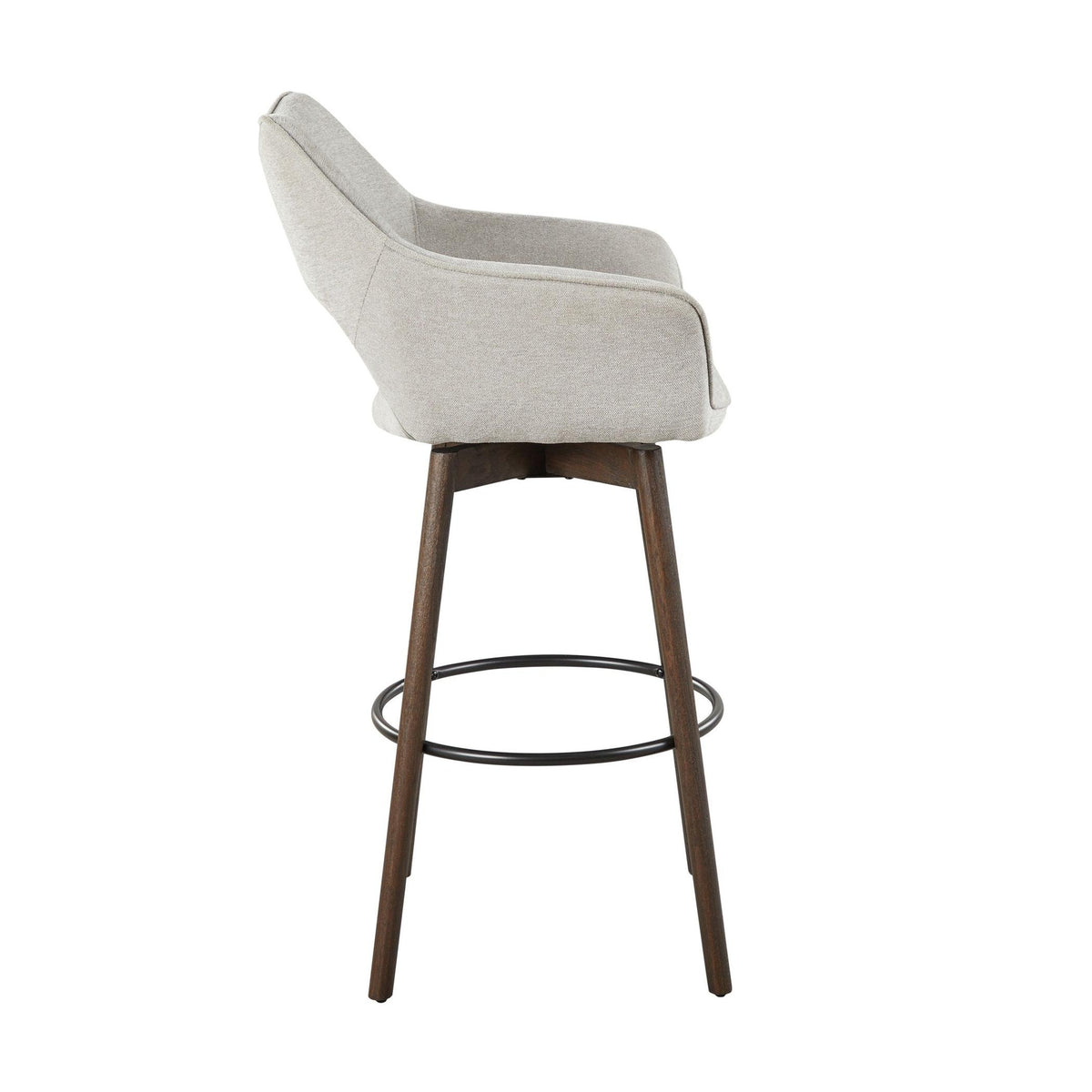 Mustang 30" Fixed-Height Barstool - Set of 2