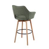 Mustang 30" Fixed-Height Barstool - Set of 2