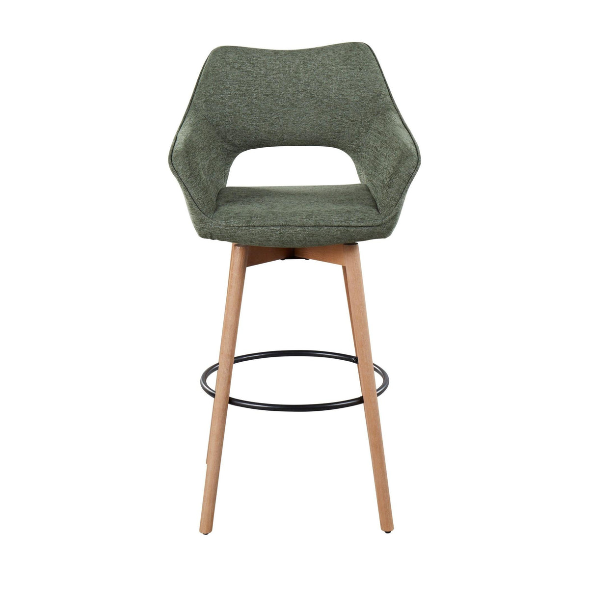 Mustang 30" Fixed-Height Barstool - Set of 2