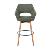 Mustang 30" Fixed-Height Barstool - Set of 2