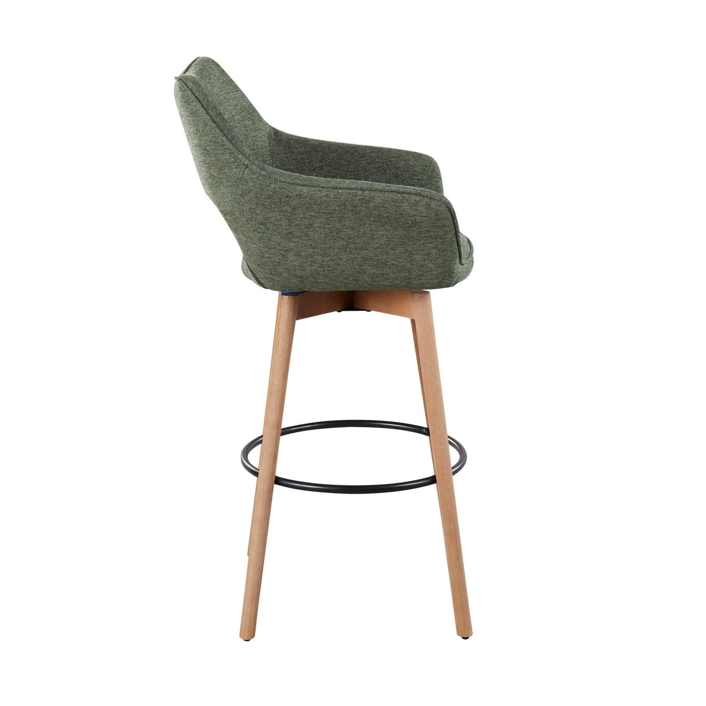 Mustang 30" Fixed-Height Barstool - Set of 2