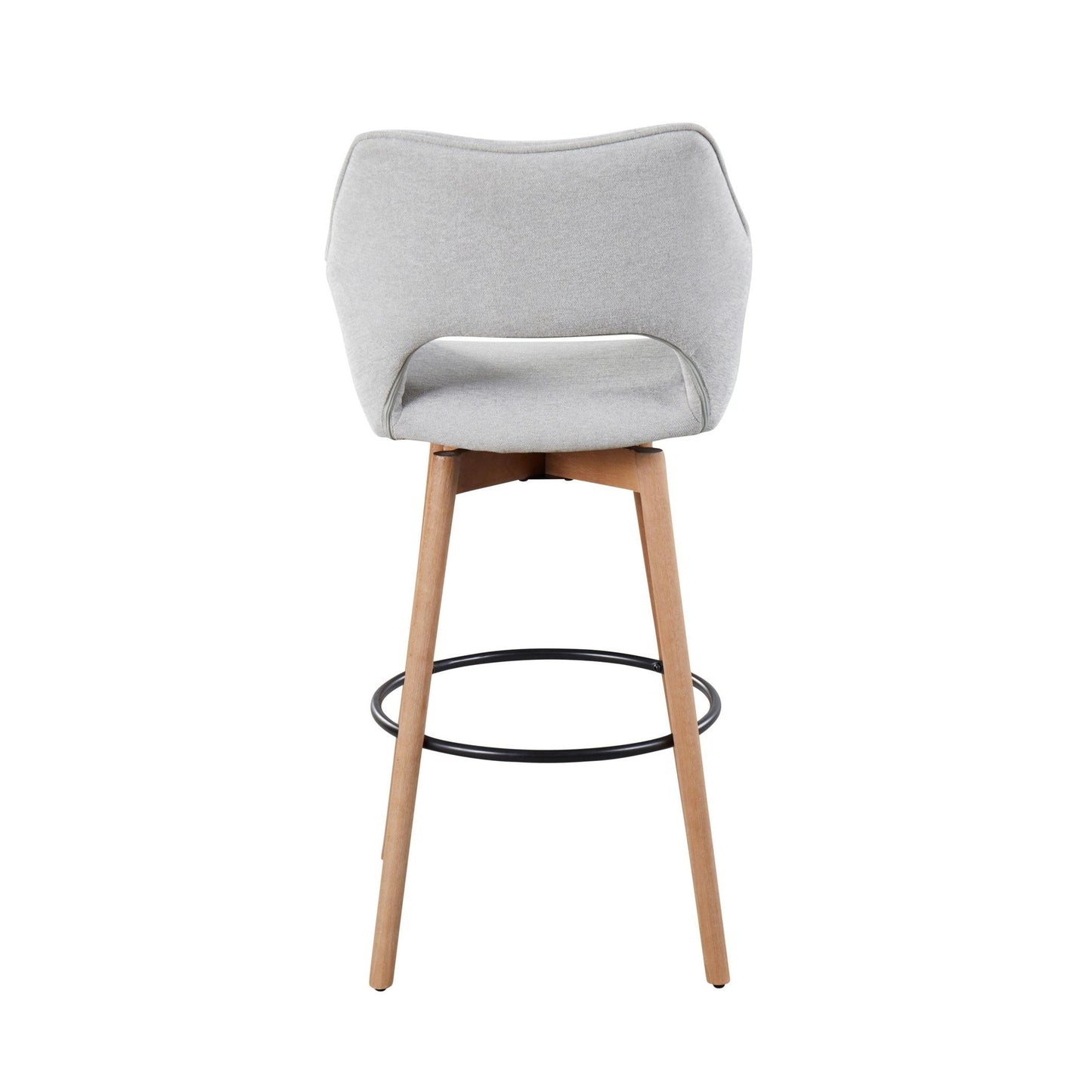 Mustang 30" Fixed-Height Barstool - Set of 2