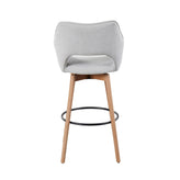 Mustang 30" Fixed-Height Barstool - Set of 2
