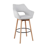 Mustang 30" Fixed-Height Barstool - Set of 2