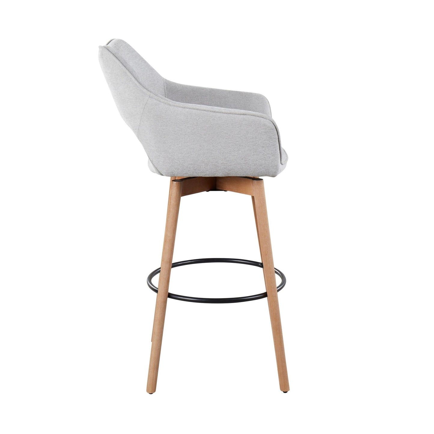 Mustang 30" Fixed-Height Barstool - Set of 2