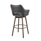 Mustang 30" Fixed-Height Barstool - Set of 2
