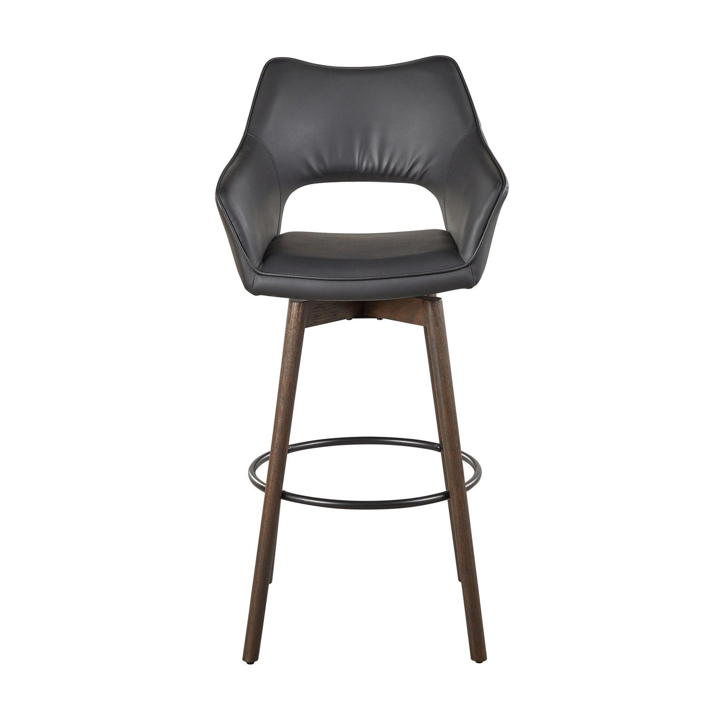 Mustang 30" Fixed-Height Barstool - Set of 2