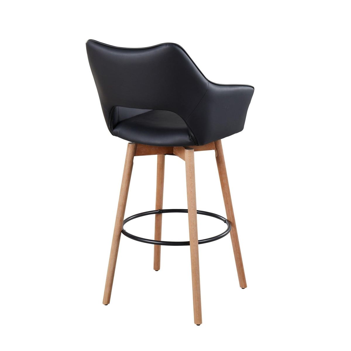 Mustang 30" Fixed-Height Barstool - Set of 2