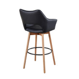 Mustang 30" Fixed-Height Barstool - Set of 2