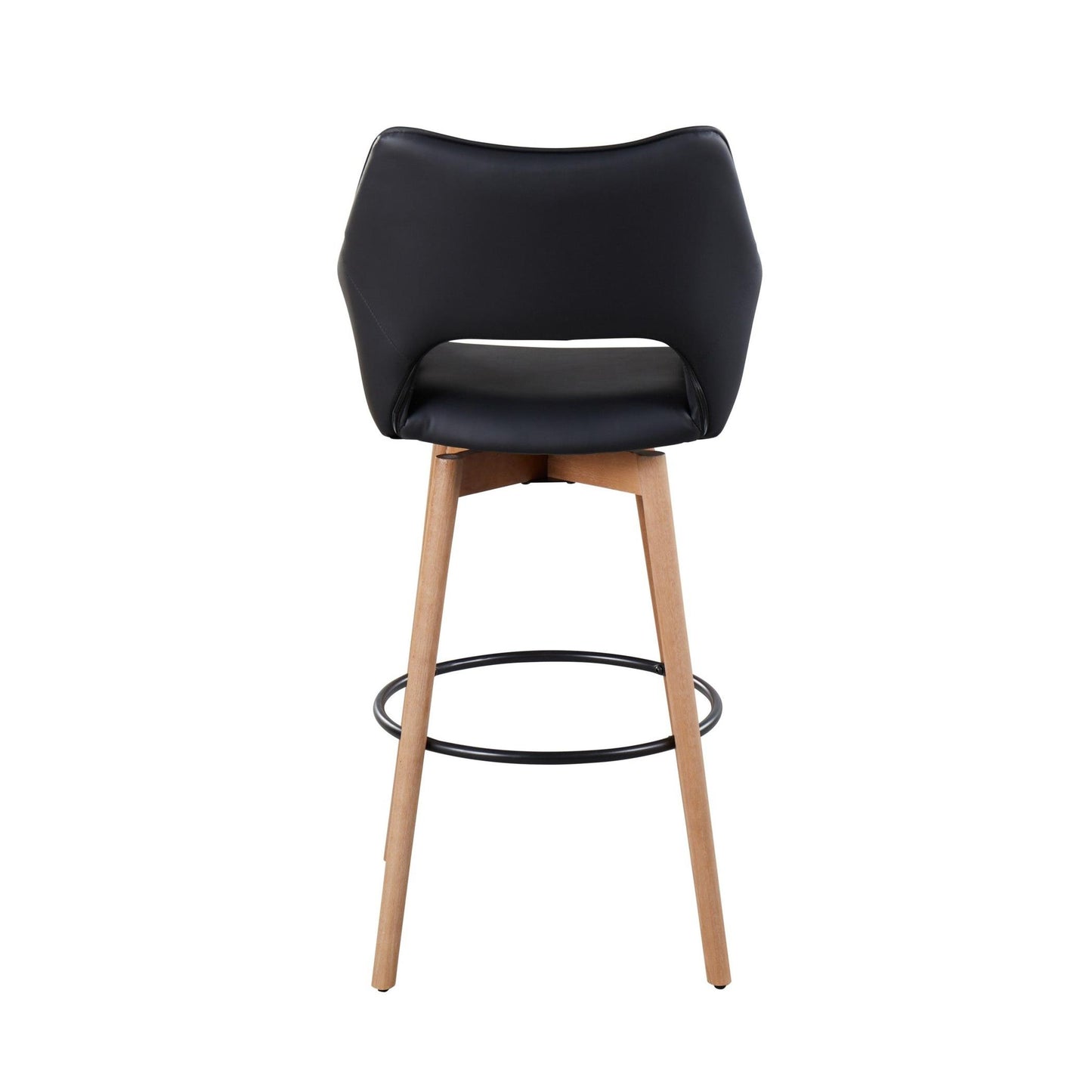Mustang 30" Fixed-Height Barstool - Set of 2