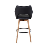 Mustang 30" Fixed-Height Barstool - Set of 2