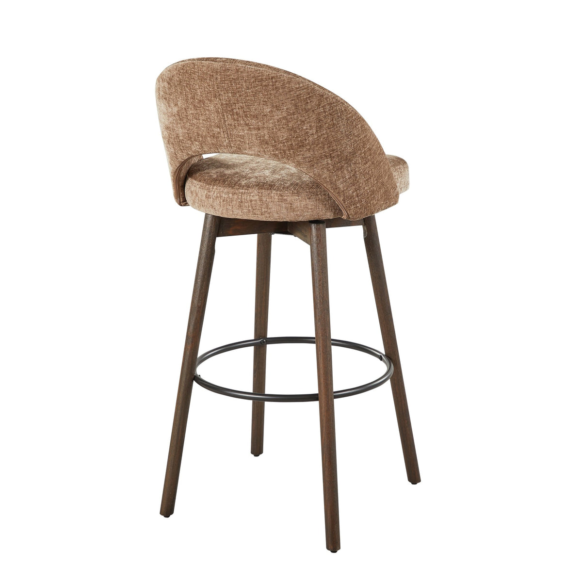 Renee Upholstered 30" Fixed-Height Barstool - Set of 2