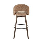 Renee Upholstered 30" Fixed-Height Barstool - Set of 2