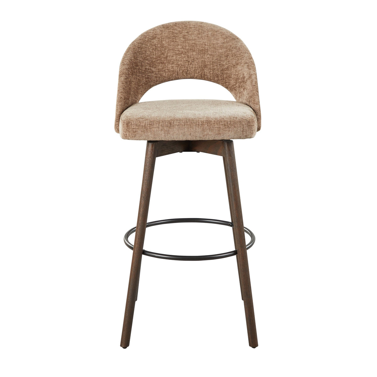 Renee Upholstered 30" Fixed-Height Barstool - Set of 2