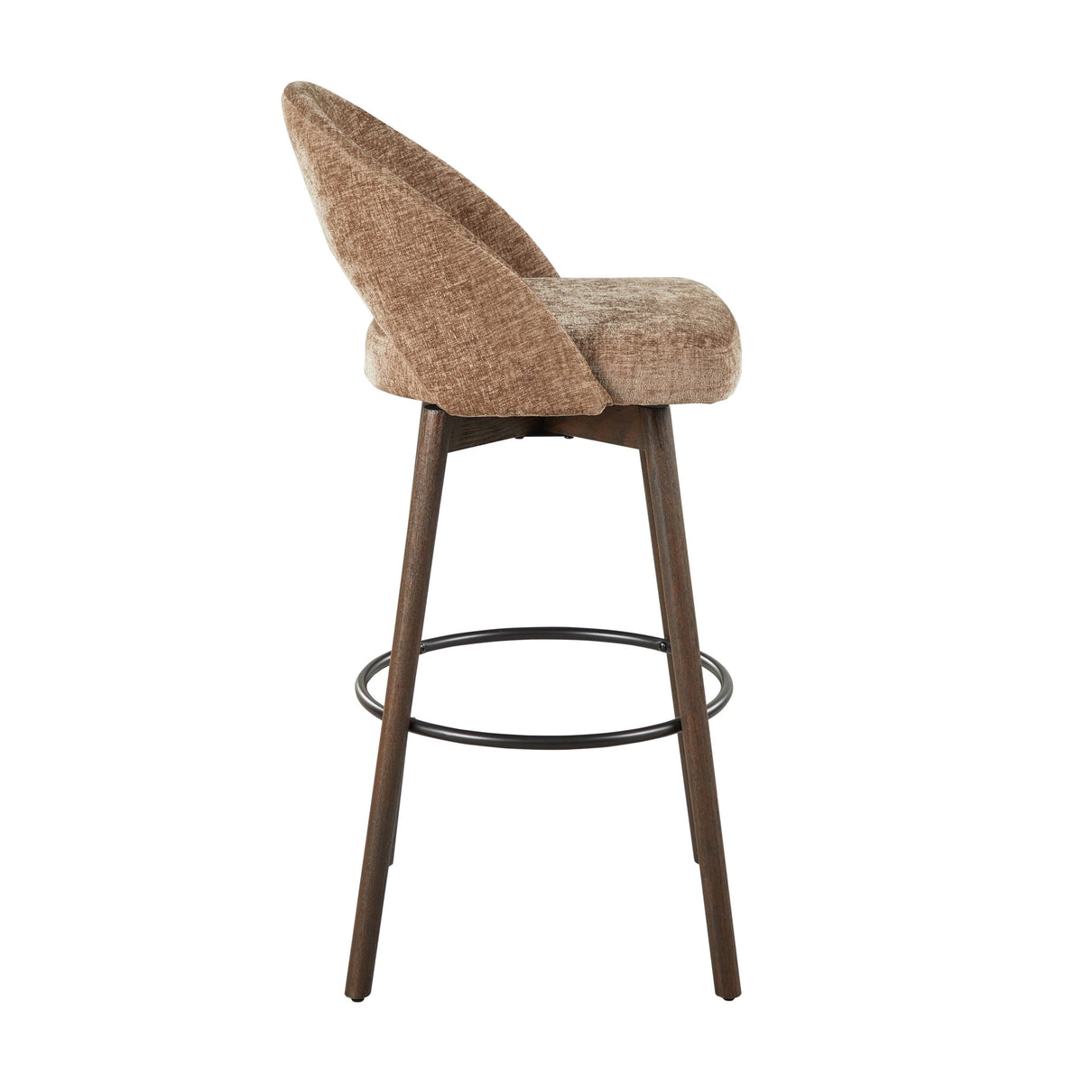 Renee Upholstered 30" Fixed-Height Barstool - Set of 2