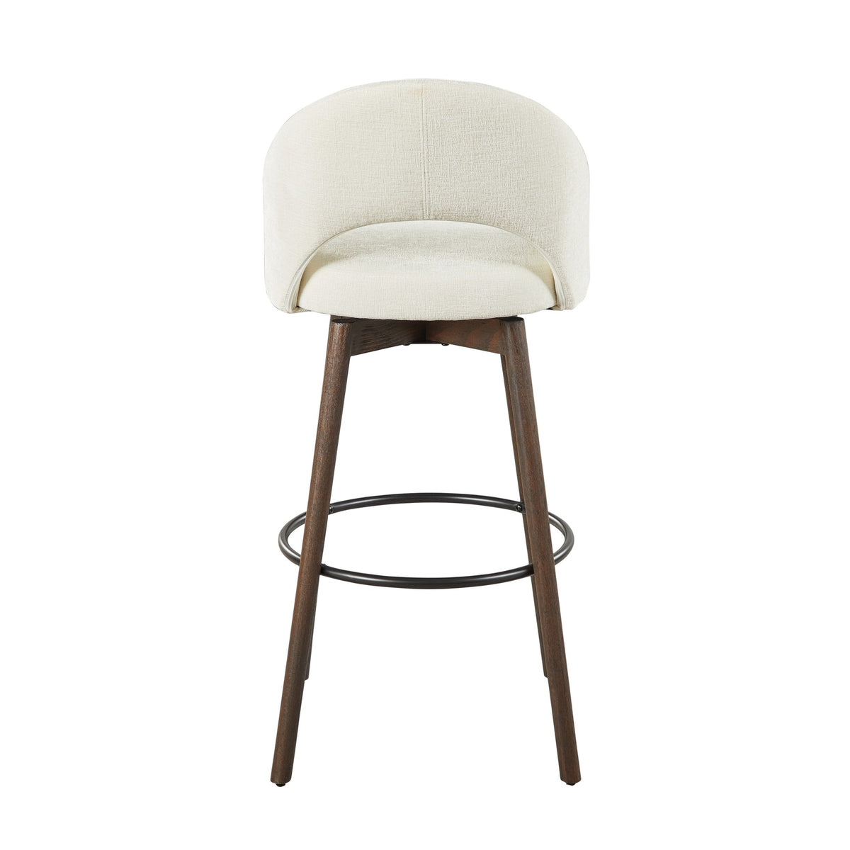 Renee Upholstered 30" Fixed-Height Barstool - Set of 2