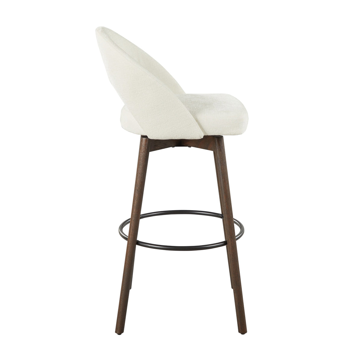 Renee Upholstered 30" Fixed-Height Barstool - Set of 2