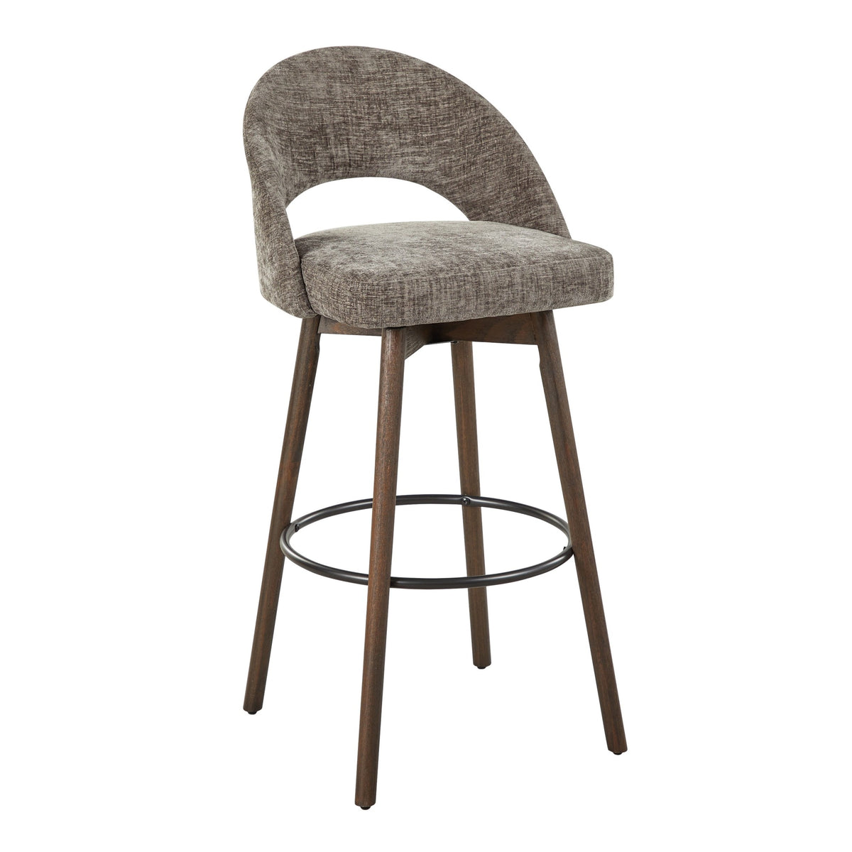 Renee Upholstered 30" Fixed-Height Barstool - Set of 2