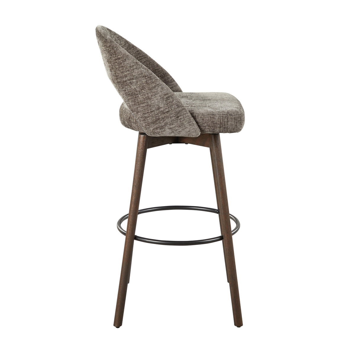 Renee Upholstered 30" Fixed-Height Barstool - Set of 2