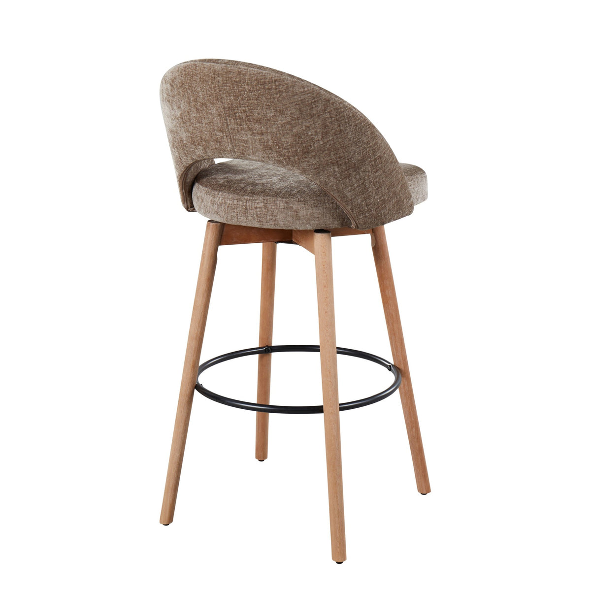 Renee Upholstered 30" Fixed-Height Barstool - Set of 2