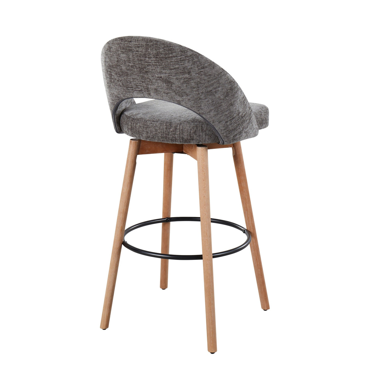 Renee Upholstered 30" Fixed-Height Barstool - Set of 2