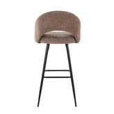 Renee Upholstered 30" Fixed-Height Barstool - Set of 2
