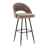 Renee Upholstered 30" Fixed-Height Barstool - Set of 2
