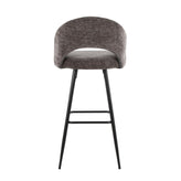 Renee Upholstered 30" Fixed-Height Barstool - Set of 2