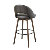 Renee Upholstered 30" Fixed-Height Barstool - Set of 2