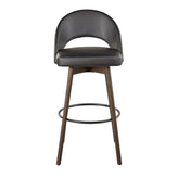 Renee Upholstered 30" Fixed-Height Barstool - Set of 2