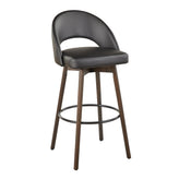 Renee Upholstered 30" Fixed-Height Barstool - Set of 2