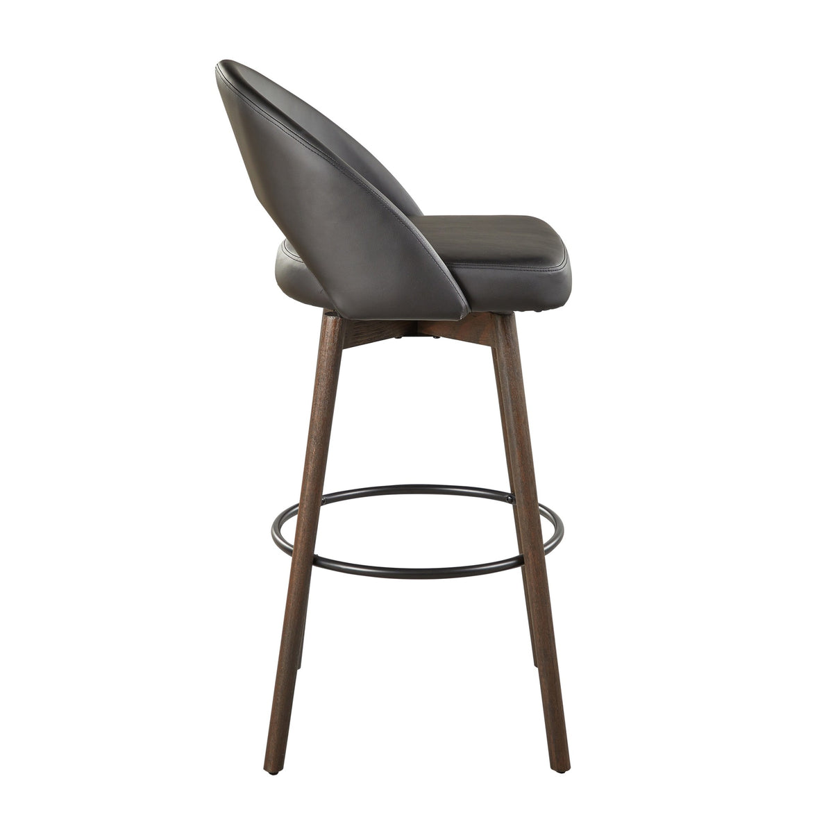 Renee Upholstered 30" Fixed-Height Barstool - Set of 2