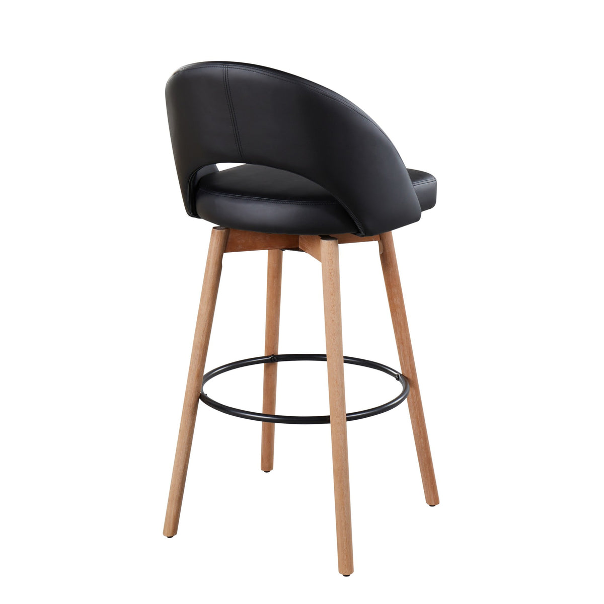 Renee Upholstered 30" Fixed-Height Barstool - Set of 2