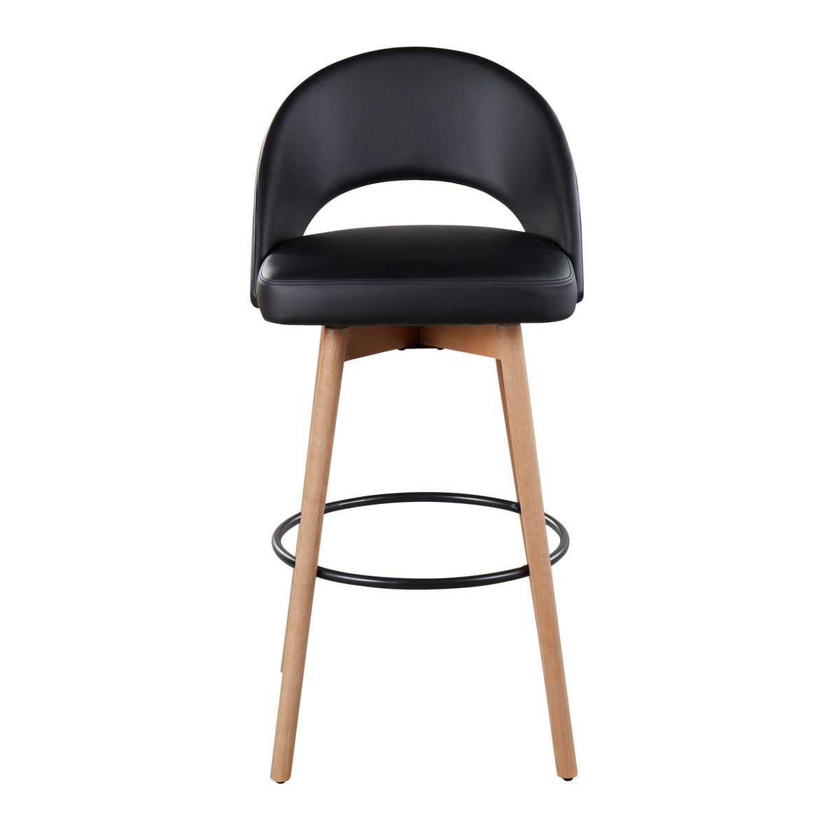 Renee Upholstered 30" Fixed-Height Barstool - Set of 2