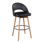 Renee Upholstered 30" Fixed-Height Barstool - Set of 2