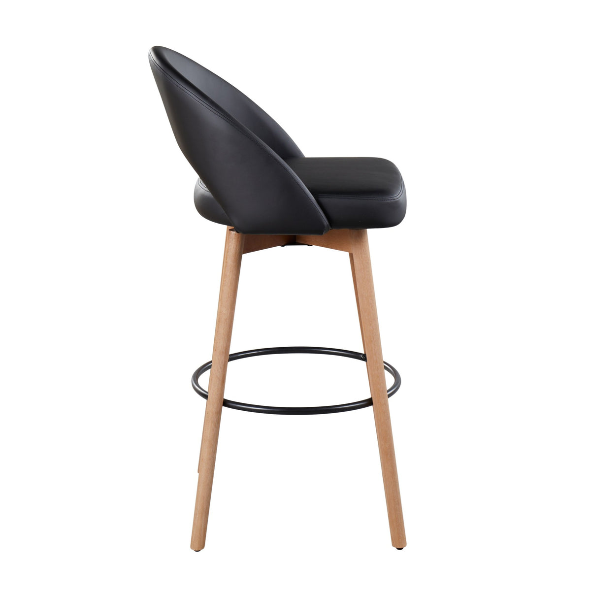 Renee Upholstered 30" Fixed-Height Barstool - Set of 2