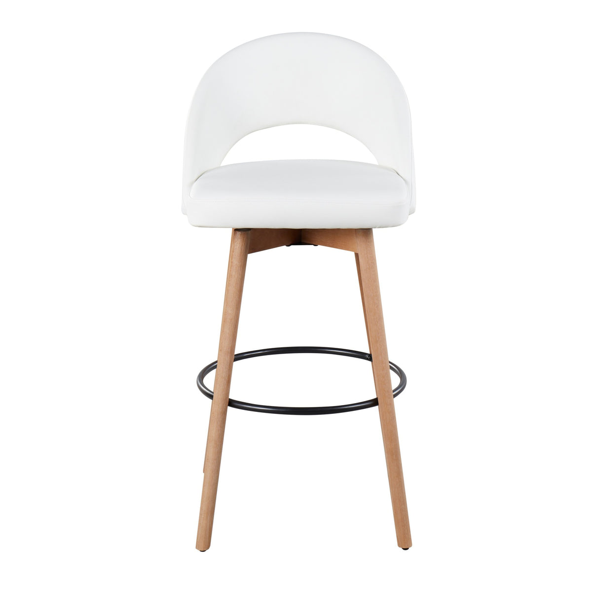 Renee Upholstered 30" Fixed-Height Barstool - Set of 2