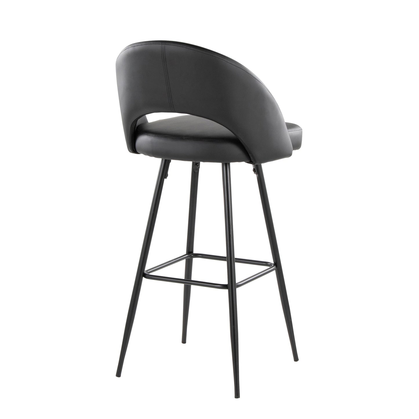 Renee Upholstered 30" Fixed-Height Barstool - Set of 2