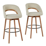 Reno 30" Fixed-Height Barstool - Set of 2