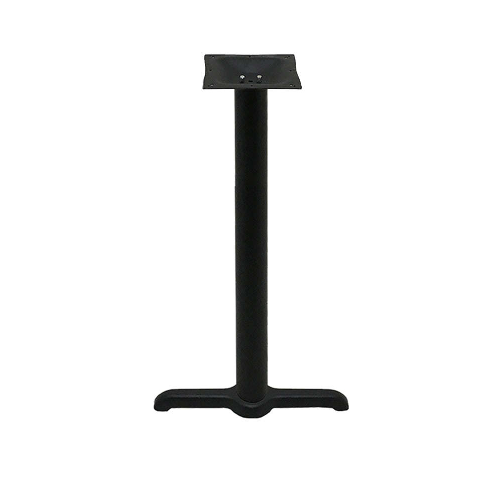 Labor-Saver Black Stamped Steel T-Table Base