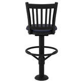 Vertical Slat Bolt Down Metal Swivel Bar Stool19c443801317190d21