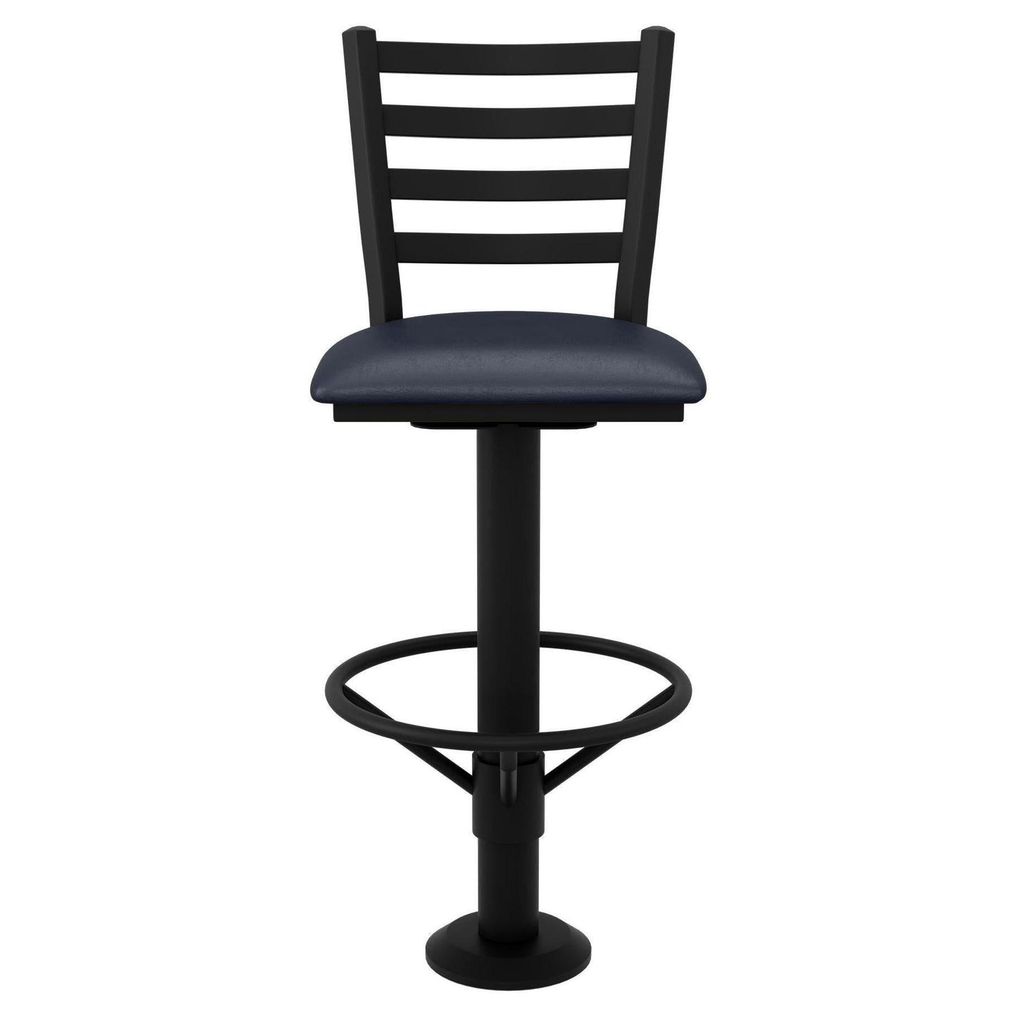 Premium Ladder Back Bolt Down Metal Swivel Bar Stool19c4422a2914f163f2