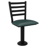 Ladder Back Bolt Down Swivel Metal Chair19c4466d3c659b775d
